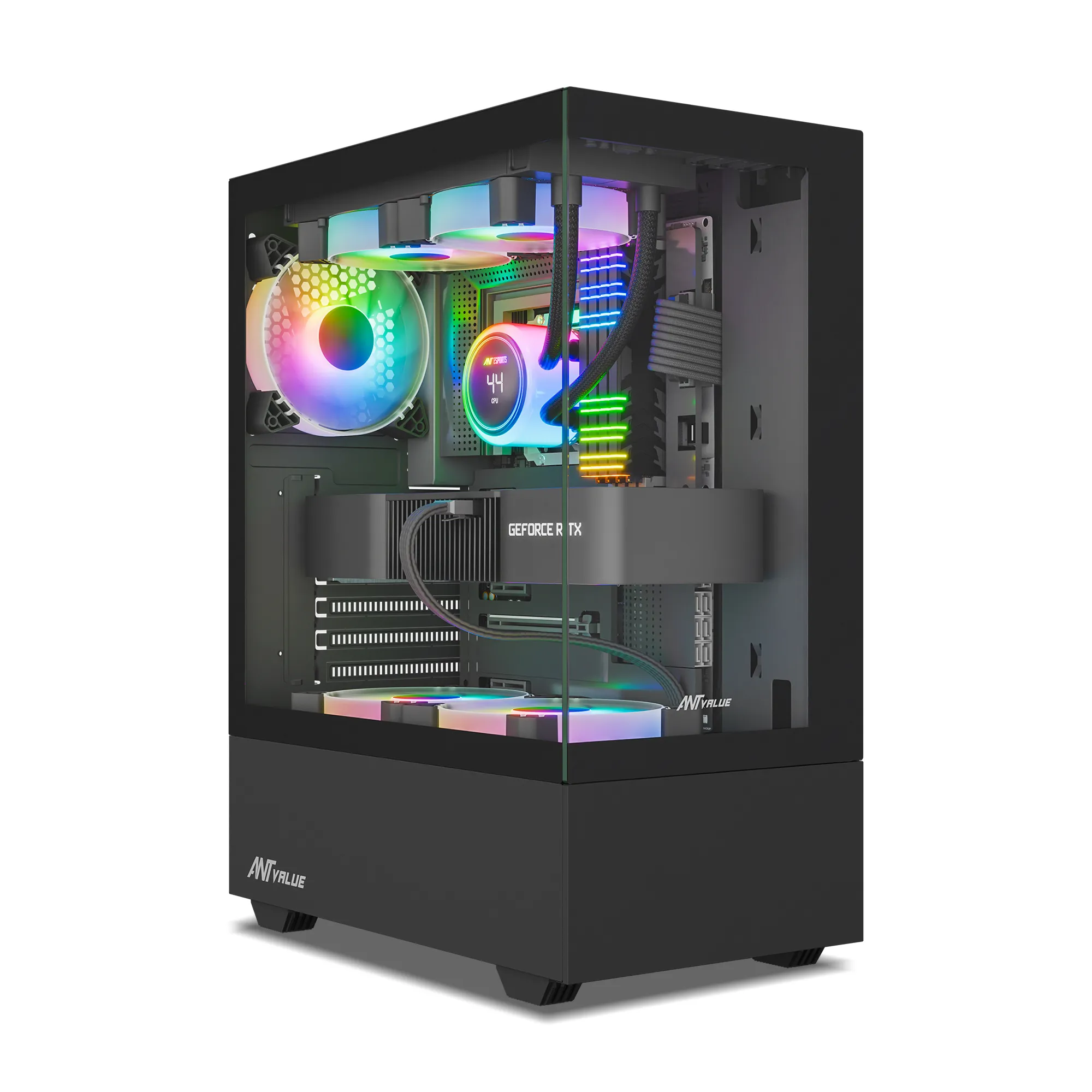 Ant Value Gaming Cabinet CV100 Black